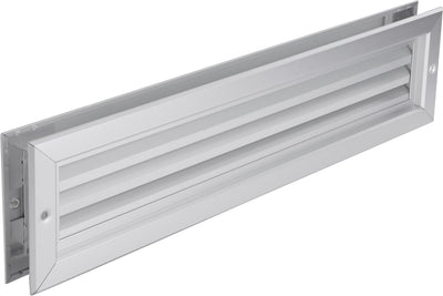 Starx deur rooster - 470 x 121 mm - geanodiseerd aluminium f1