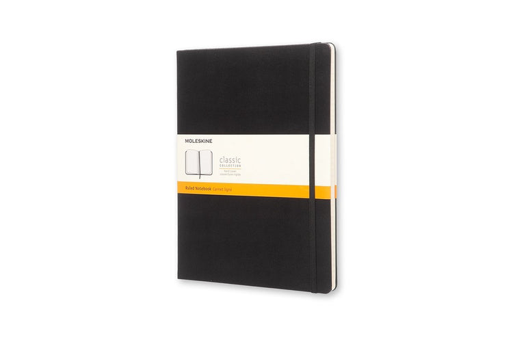 Moleskine classic notitieboek - extra large - hardcover - gelinieerd - zwart