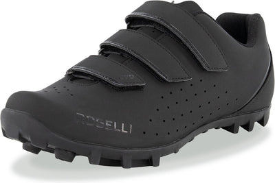 Rogelli ab-650 mtb schoenen heren en dames - fietsschoenen mountainbike - zwart - maat 41