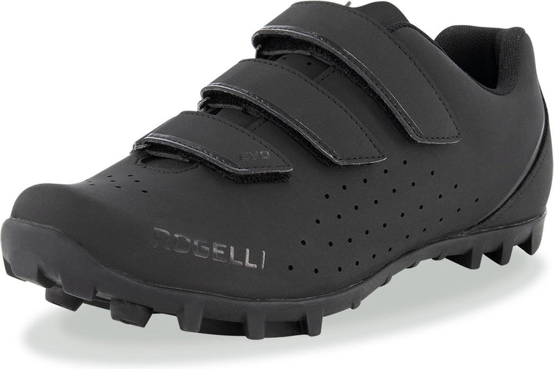 Rogelli r-100x dames en heren mtb-fietsschoenen - zwart