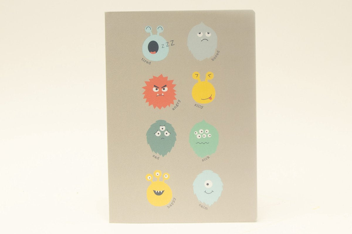 Ancor schrift b'log play me monsters a4 lijn 48 vel 90 grams pp cover