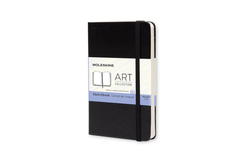 Moleskine art schetsboek - pocket - hardcover - zwart
