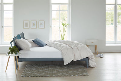 Beddinghouse - jersey-stretch - hoeslaken - 200x220 cm - wit - premium kwaliteit