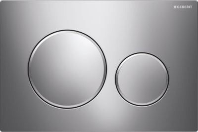 Geberit sigma 20 bedieningspaneel - chroom