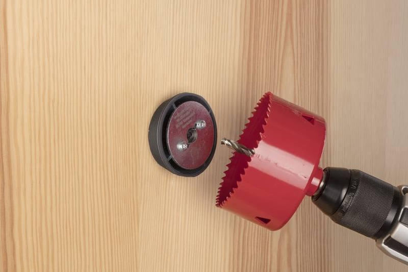 Wolfcraft - gecentreerd gat vergroten met gatenzaag - ø 46–62 mm - 5951000