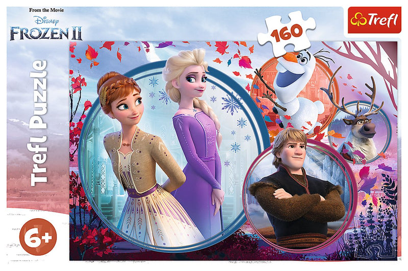 Trefl 160 - sister adventure disney frozen 2