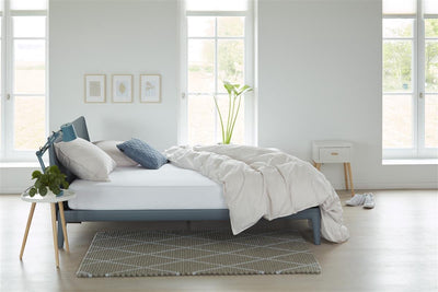 Beddinghouse - jersey - topper hoeslaken - 140x220 cm - wit