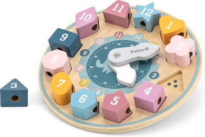 Polarb ® puzzel klok