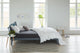 Beddinghouse - jersey - topper hoeslaken - 120x220 cm - antraciet