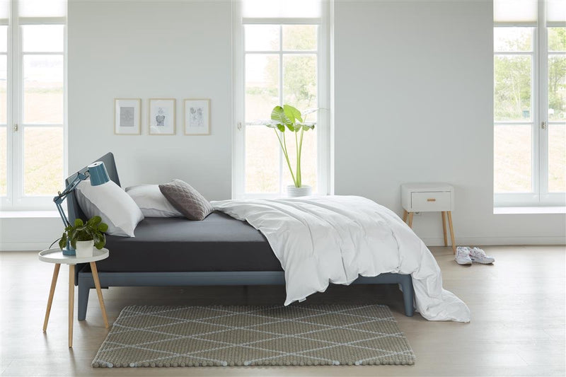 Beddinghouse - jersey - topper hoeslaken - 120x220 cm - antraciet