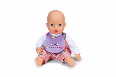 Baby born slab met pins