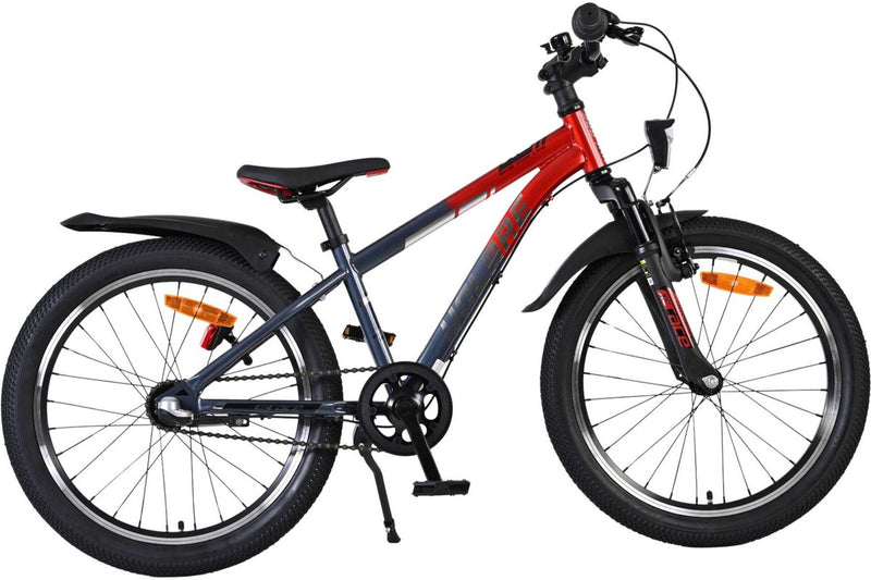 Volare xc race kinderfiets - 20 inch - nexus 3 - rood grijs