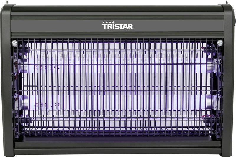 Tristar iv-3721 - insectenlamp 12w - uv led lampen - makkelijk op te hangen - uitneembaar opvangbakje