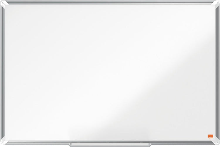 Nobo premium plus magnetisch whiteboard emaille - met pennengoot - inclusief whiteboard marker - 900x600mm