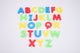 Tickit ® doorschijnende letters hoofdletters.