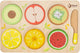 Classic world houten breuken puzzel educatief speelgoed 22-delig.
