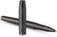 Parker im monochrome rollerballpen | zwarte inkt | gunmetal afwerking en details | fijne punt | geschenkverpakking