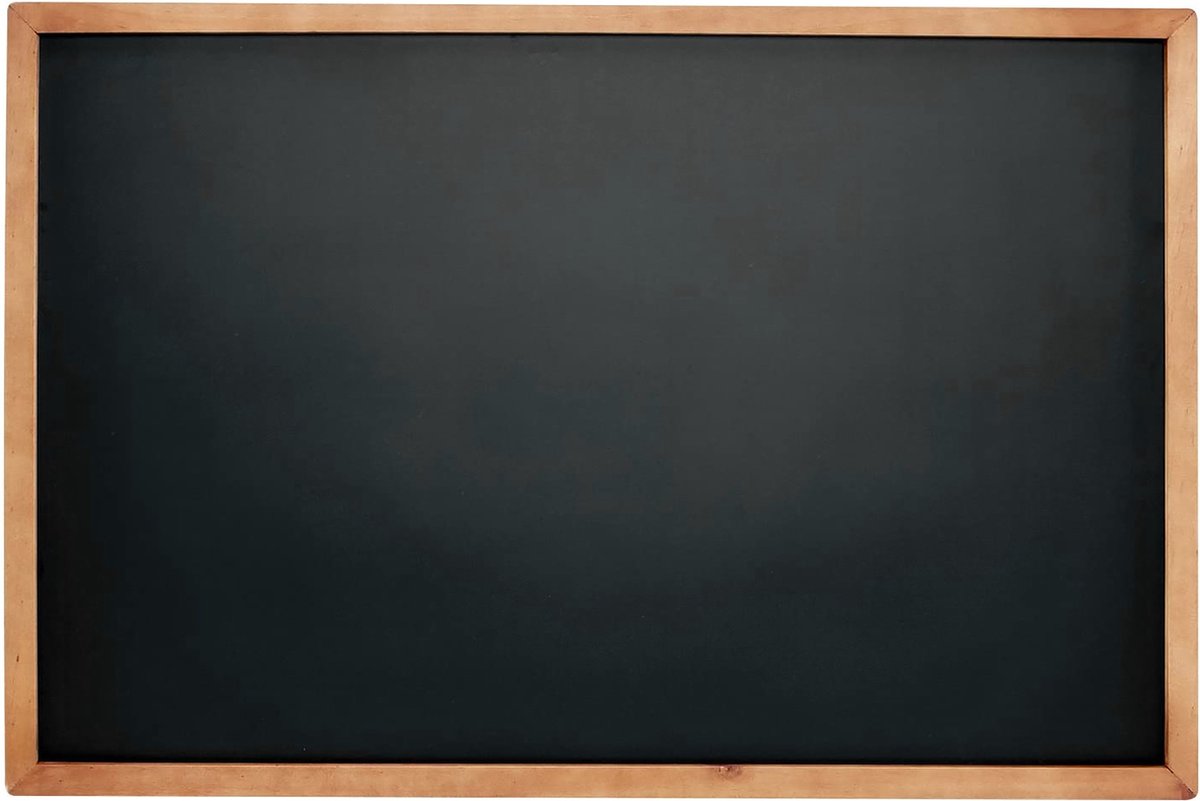 Seco krijtbord - ophangbord - 29.7 x 42cm - met lijst - se-chalka3