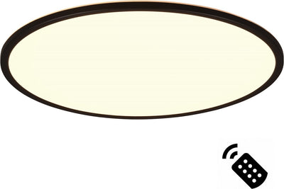 Rl live your light reality scott - plafondlamp - zwart mat - incl. 1x smd 30 w - zwenkbaar