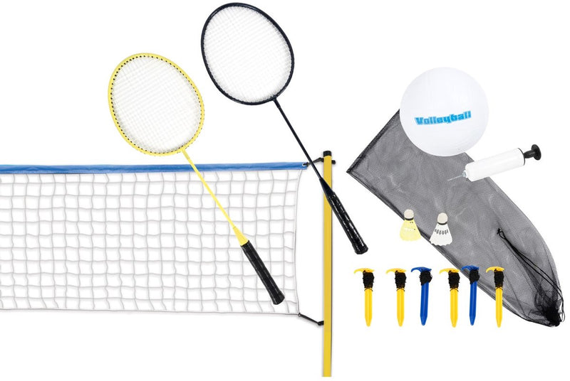 Scatch volleybal en badminton set