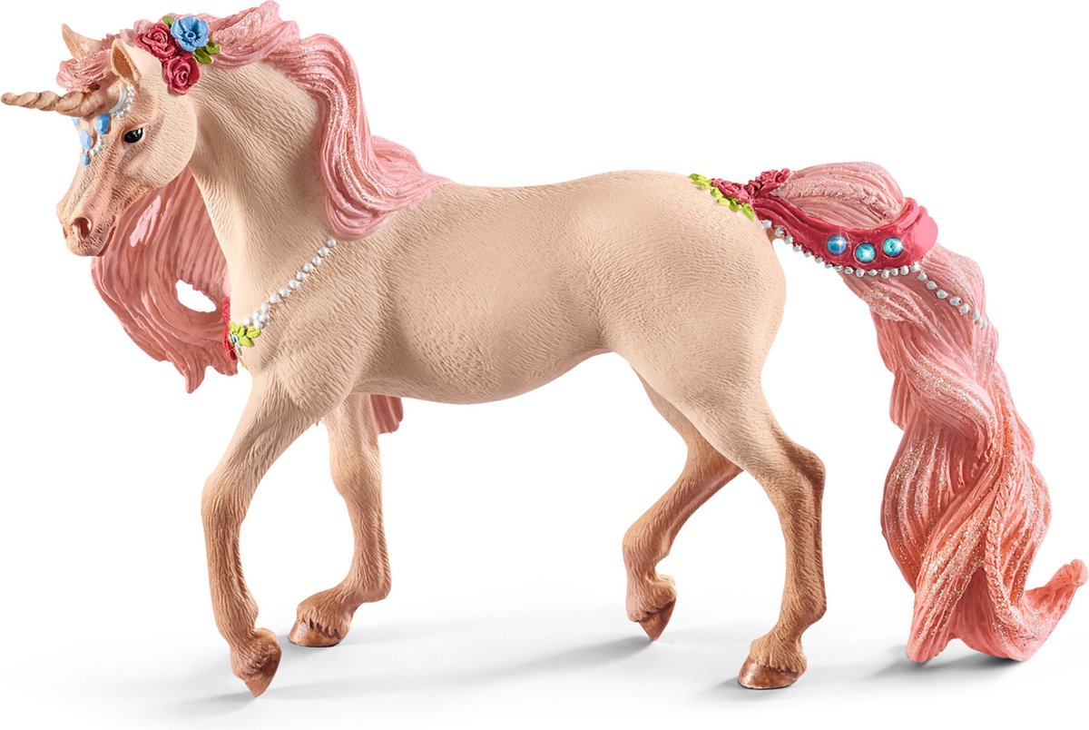 Schleich bayala - versierde eenhoorn, merrie - speelfiguur - kinderspeelgoed voor jongens en meisjes - 5 tot 12 jaar - 70573