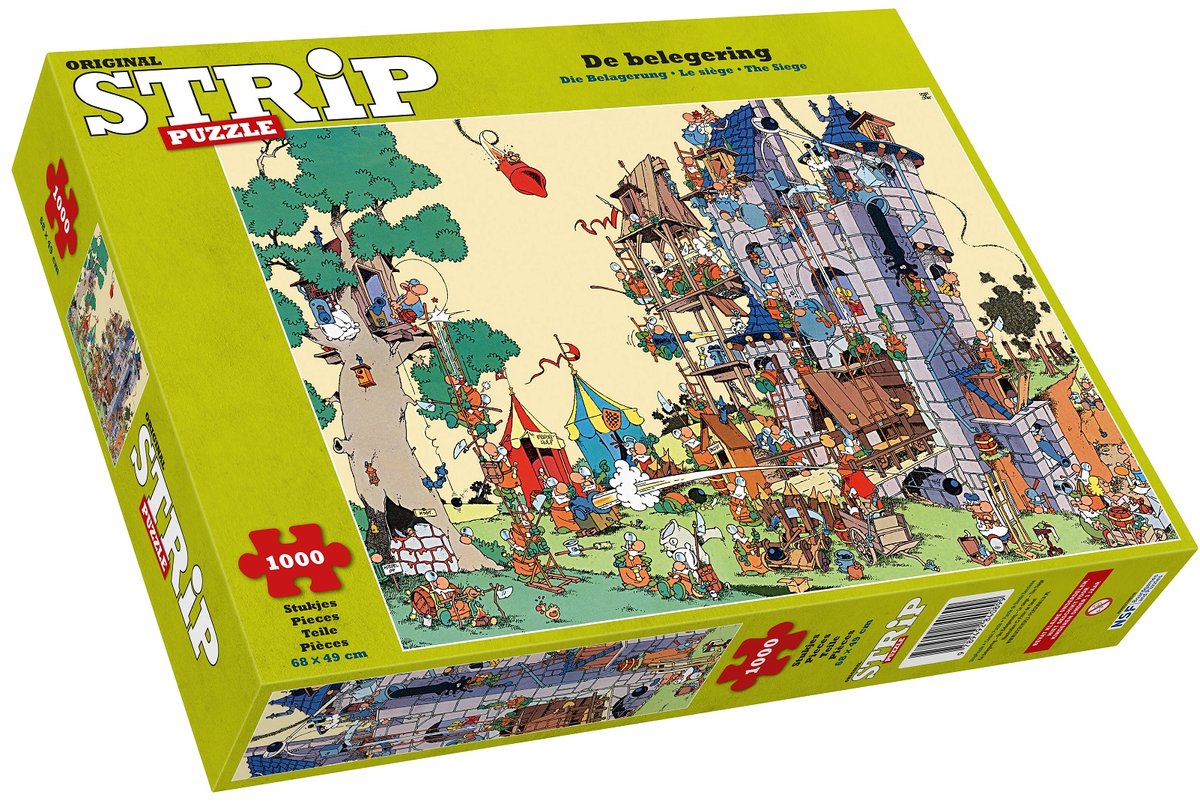 Jumbo peter de smet puzzel de belegering - 1000 stukjes - puzzel