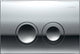Geberit delta25 bedieningsplaat - 2-toets spoeling - ronde knoppen - dualflush - glans chroom