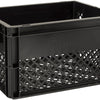 Fastrider fietskrat medium zwart recyclaat