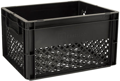 Fastrider fietskrat medium zwart recyclaat