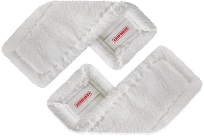 Leifheit superduster floor xl overtrek - microvezel - 42 cm - set van 2 vervangingsdoeken