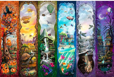 Ravensburger de zes portalen puzzel 7000 stukken veelkleurig