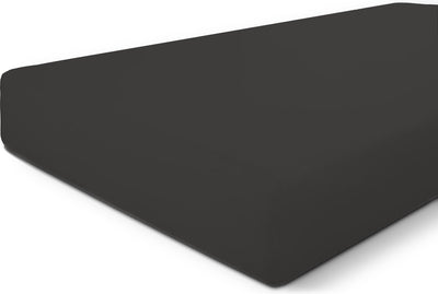 Byrklund hoeslaken bed basics cotton - 180x200 - 100% katoen - antraciet