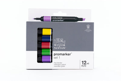 Winsor newton 0290137 promarker™ 12+1 set | professionele layoutmarkers alcoholmarkers