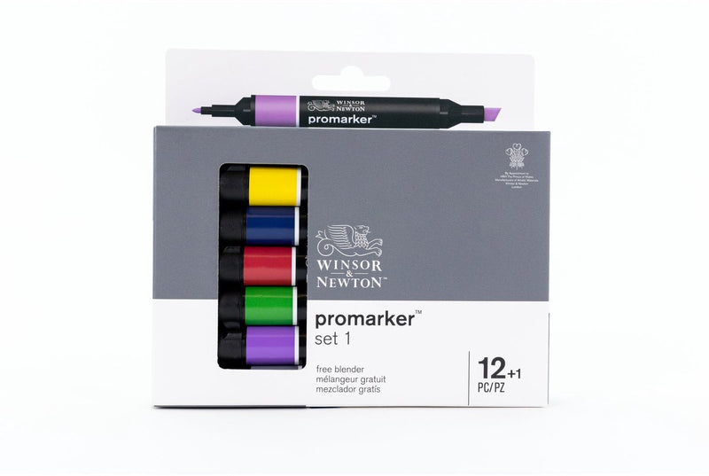 Winsor newton 0290137 promarker™ 12+1 set | professionele layoutmarkers alcoholmarkers