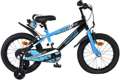 Volare sportivo kinderfiets - jongens - 16 inch - blauw - twee handremmen