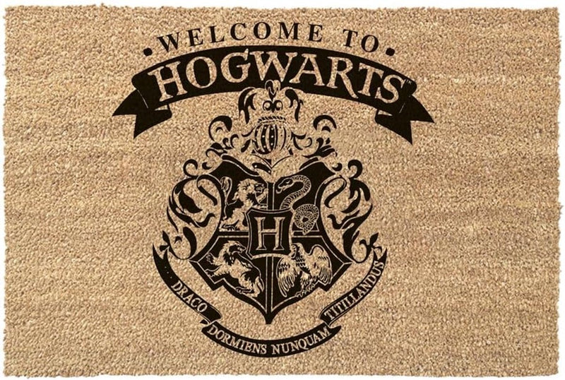 Pyramid international harry potter - hogwarts crest deurmat 40x60cm