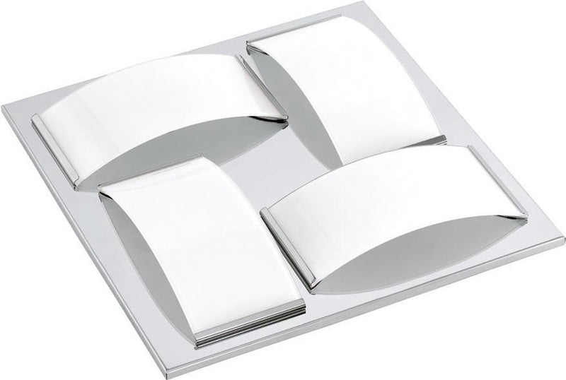 Eglo batholino wasao 1 - wand plafondlamp - 4 lichts - chroom - wit