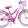 Volare lovely kinderfiets - meisjes - 24 inch - roze - twee handremmen