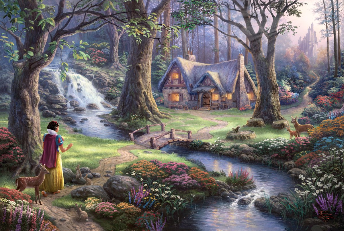 Schmidt disney snow white (1000st) - puzzel