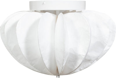 Woood dalia plafondlamp - papier - wit - 28xø40 cm