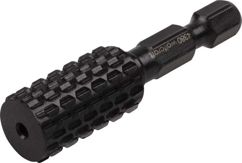 Wolfcraft - profielrasp 12mm voor metaal - zeskantschacht rasp boormachine - 4380000