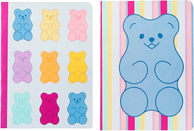 Kangaro schriften - b'log sweet candy - formaat a5 - met ruit 5mm - 2 stuks - met aarbeiengeur