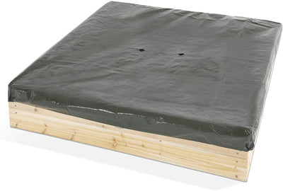 Paradiso toys wooden sandpit + coversheet