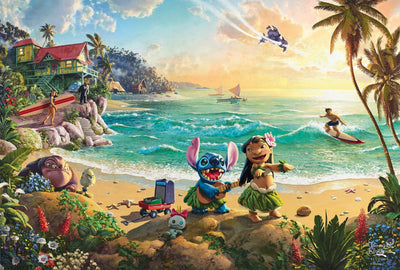 Schmidt disney puzzel lilo stitch eco-vriendelijk 200 stukjes cartoon.