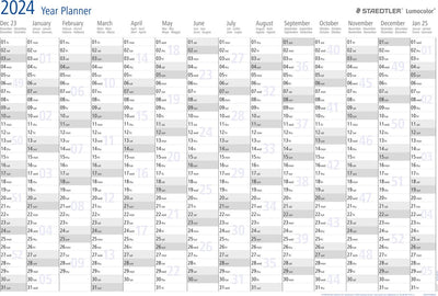 Staedtler jaarplanner 2024