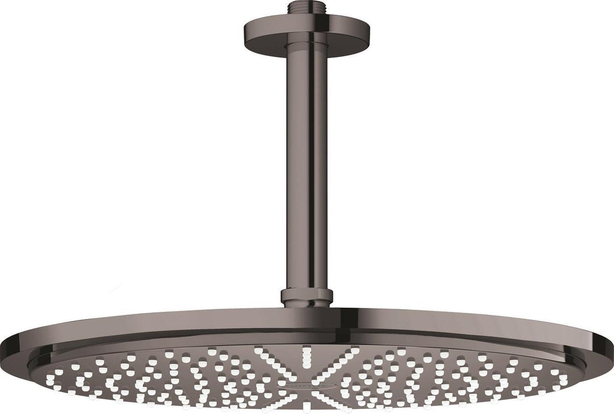 Grohe rainshower cosmopolitan hoofddouche - regendouche ã¸ 31 cm - inclusief plafond-douchearm - hard graphite (antraciet)
