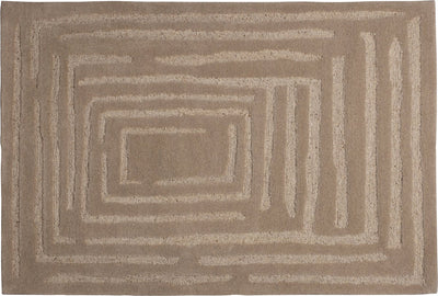 Woood alicia vloerkleed - wol - zand - 170x240