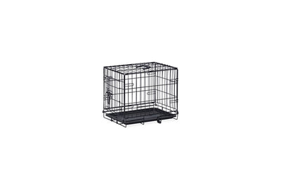 Beeztees hondenbench xs - bench - inklapbaar - zwart - 49x36x40 cm