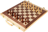 Small foot - houten schaakspel en backgammon - afbeelding 1