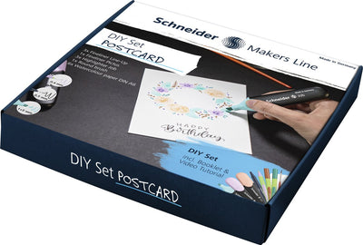 Schneider schrijfwaren schneider diy set - postkaarten - s-ml85060901